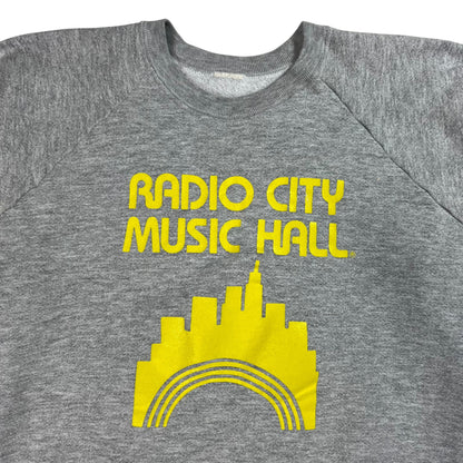 Vintage 80s Radio City Music Hall New York City crewneck (L)