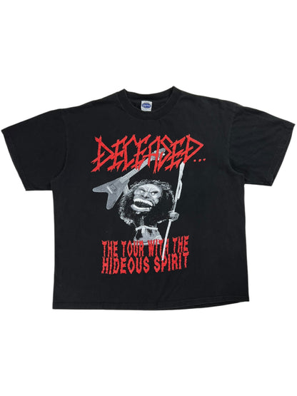 Vintage 90s Deceased The Tour With The Hideous Spirit band tee (XL)