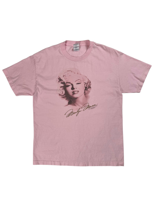 Vintage 2005 Marilyn Monroe pink portrait tee (L)