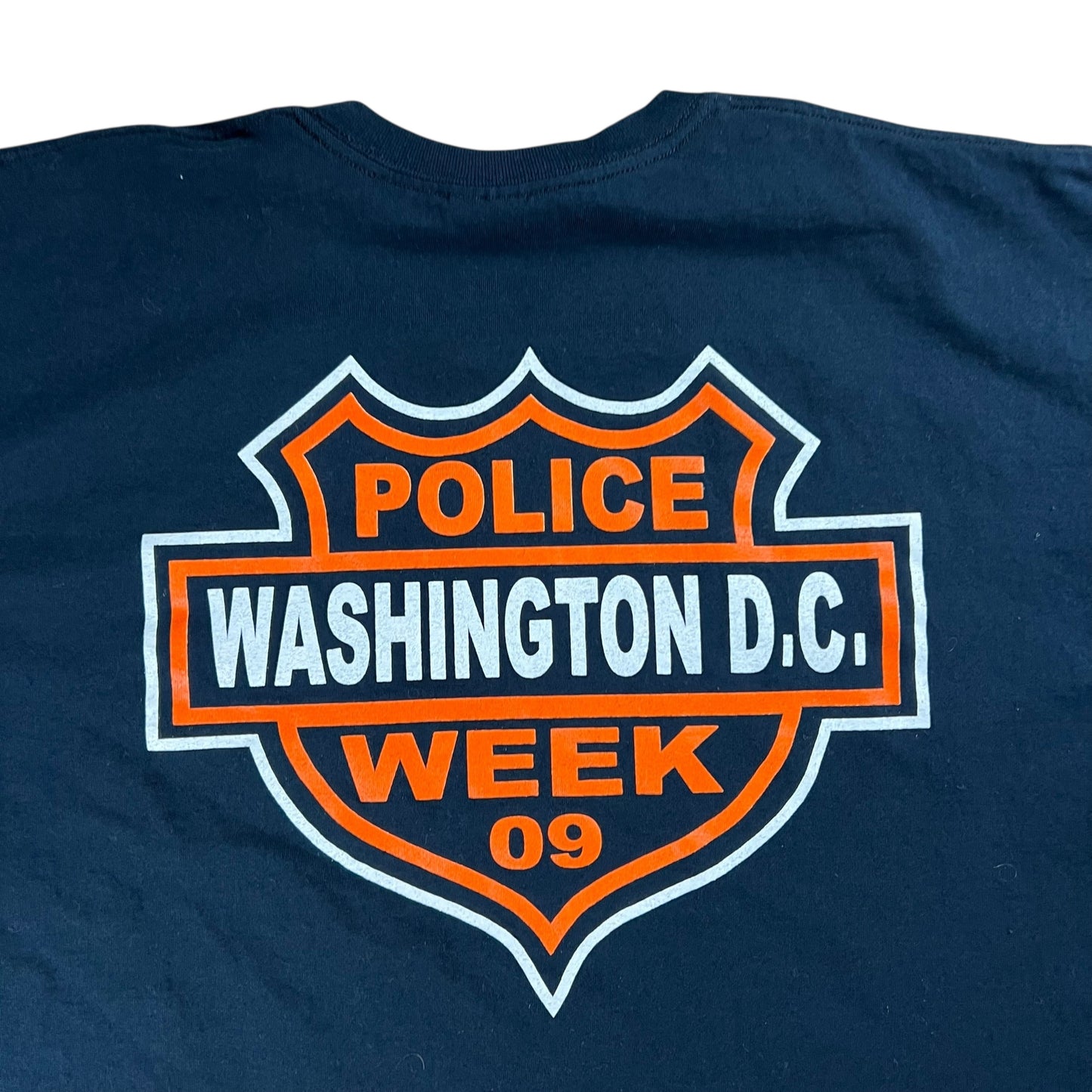2009 Police Week Washington D.C. biker tee (XL)