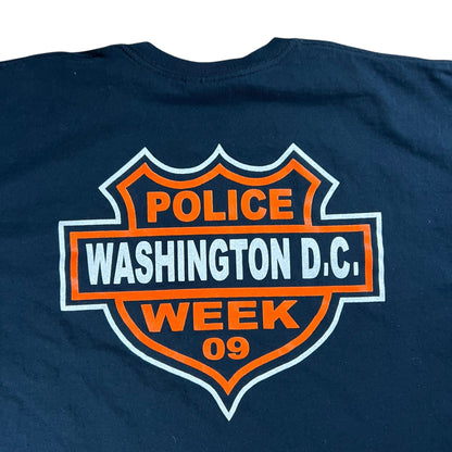 2009 Police Week Washington D.C. biker tee (XL)