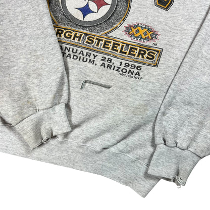 Vintage 1996 Pittsburgh Steelers Super Bowl XXX crewneck (XL)