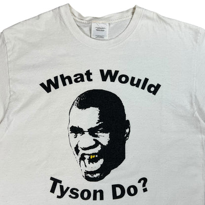 Vintage Y2K Mike Tyson “What Would Tyson Do?” Tee (M)