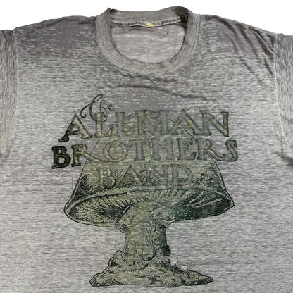 Vintage 90s The Allman Brothers Band threadbare distressed band tee (L)