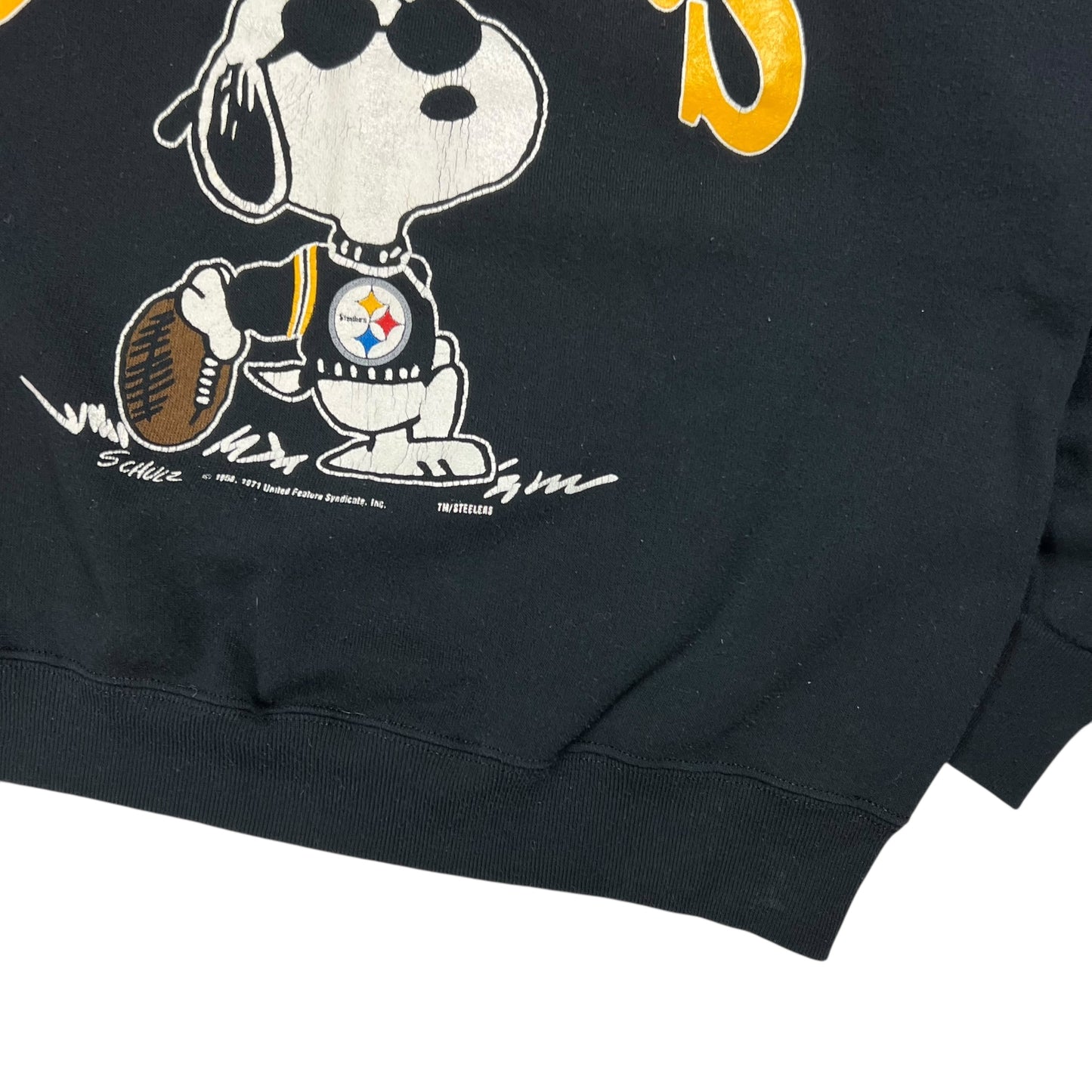 Vintage 80s Pittsburgh Steelers Snoopy crewneck (M)