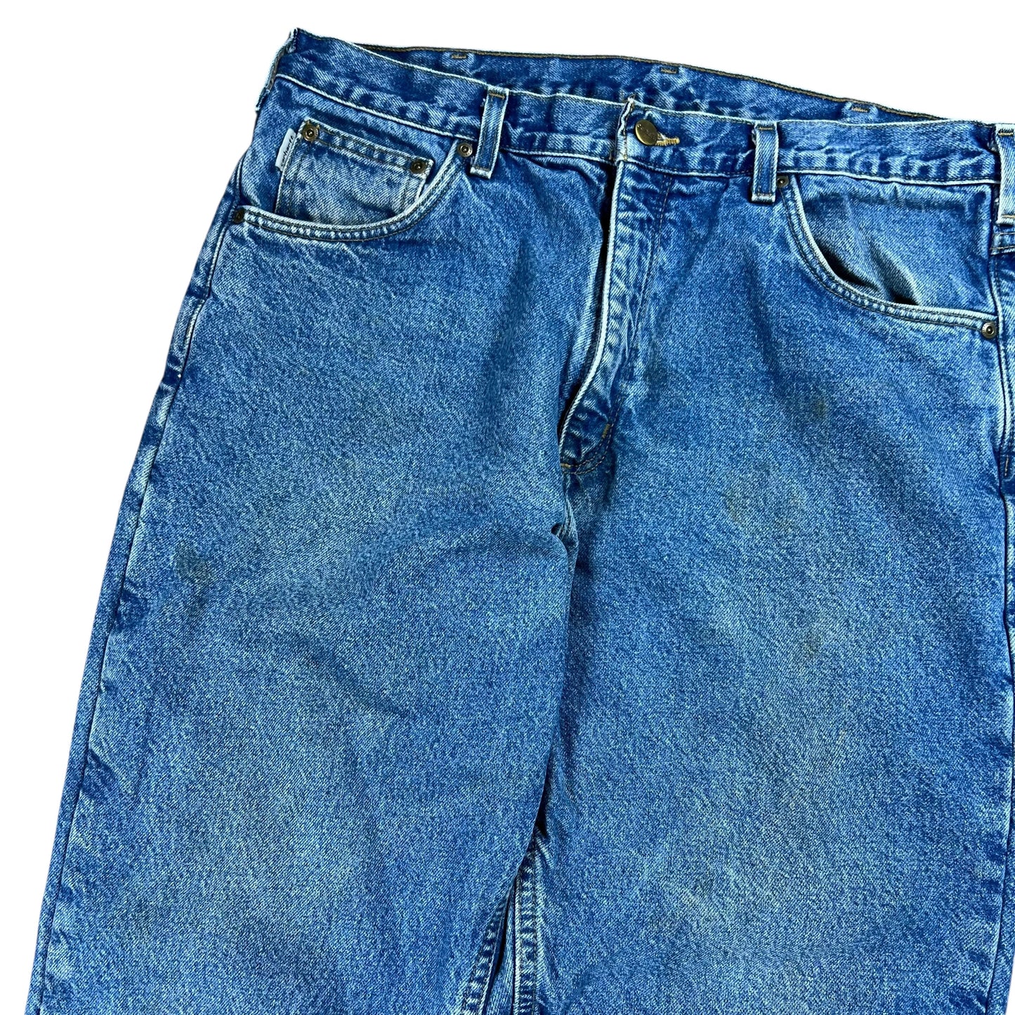 Vintage Y2K Carhartt blanket lined denim jeans (36x30)