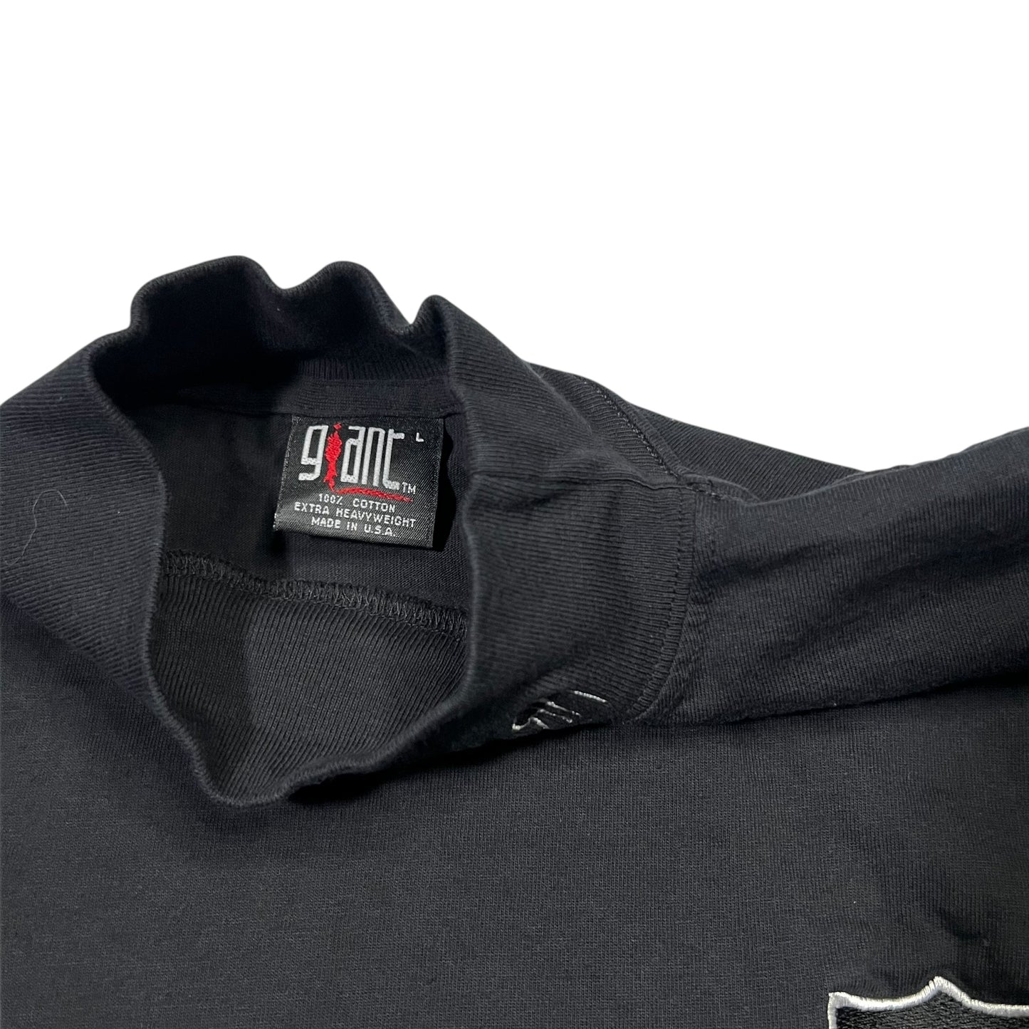 Vintage 90s Giant KORN Issues mock neck long sleeve band shirt (L)