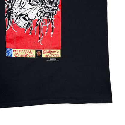 Vintage 1999 Johnny Thunders Stations of the Cross The New York Dolls band Jesus tee (XL)