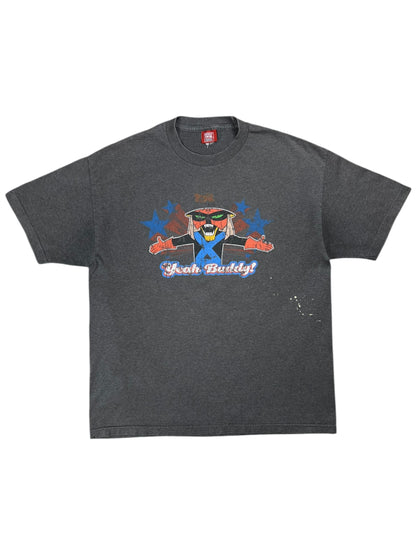 Vintage 2003 Cartoon Network The Brak Show Yeah Buddy! Adult swim faded tee (L/XL)