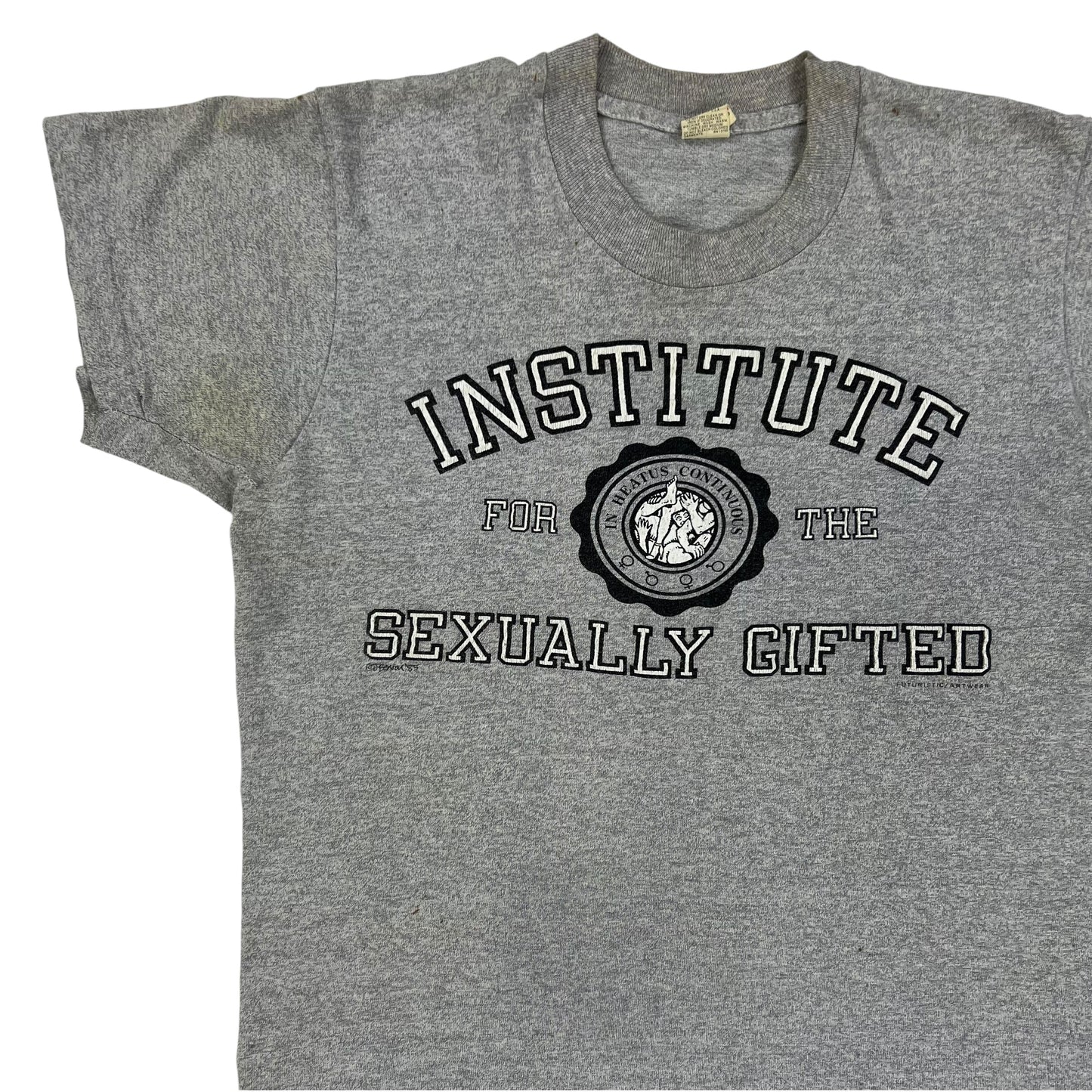 Vintage 1985 Institute for the Sexually Gifted tee (S)