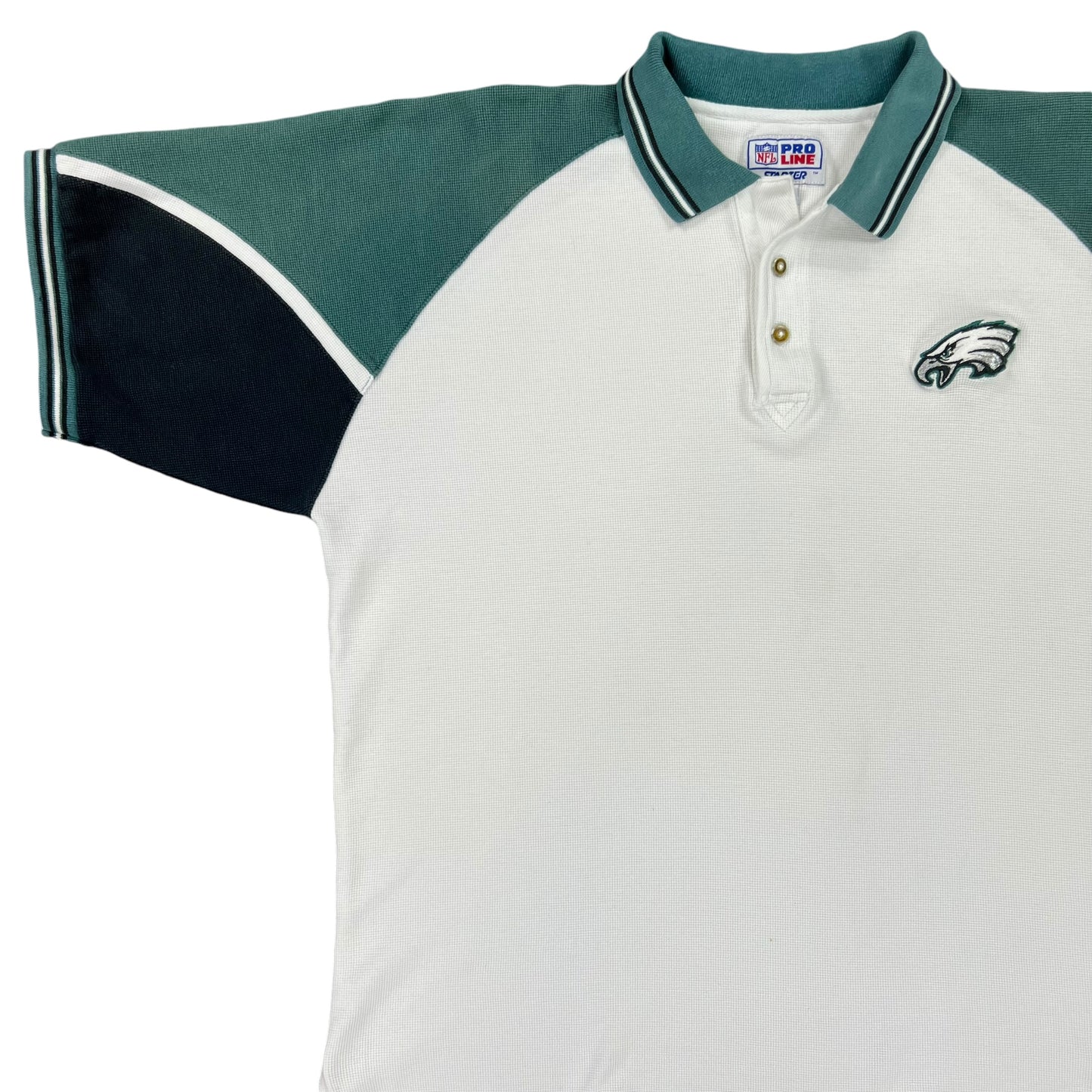 Vintage 90s Starter ProLine Philadelphia Eagles polo shirt (XL)