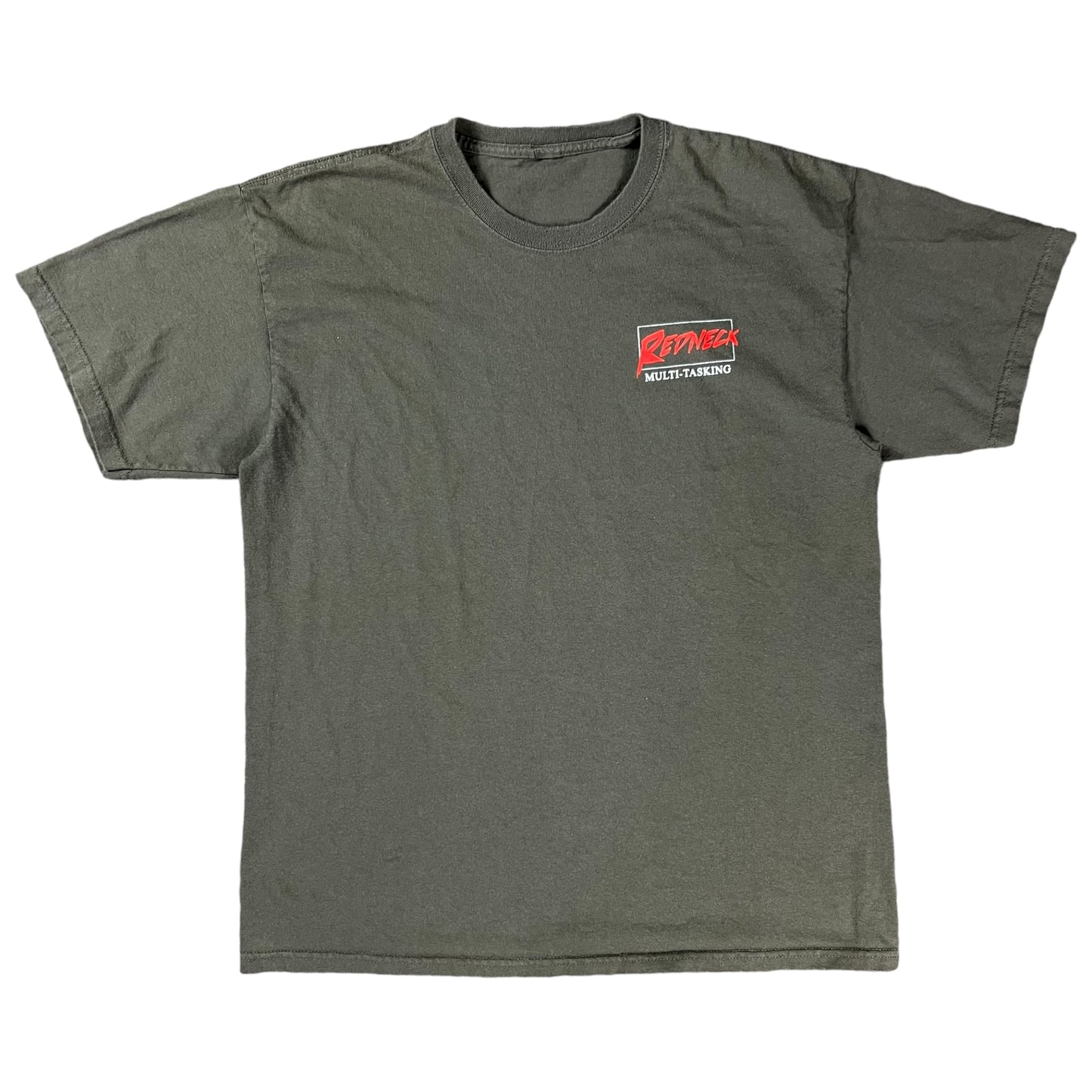 Vintage Y2K Redneck Multi Tasking tee (L)