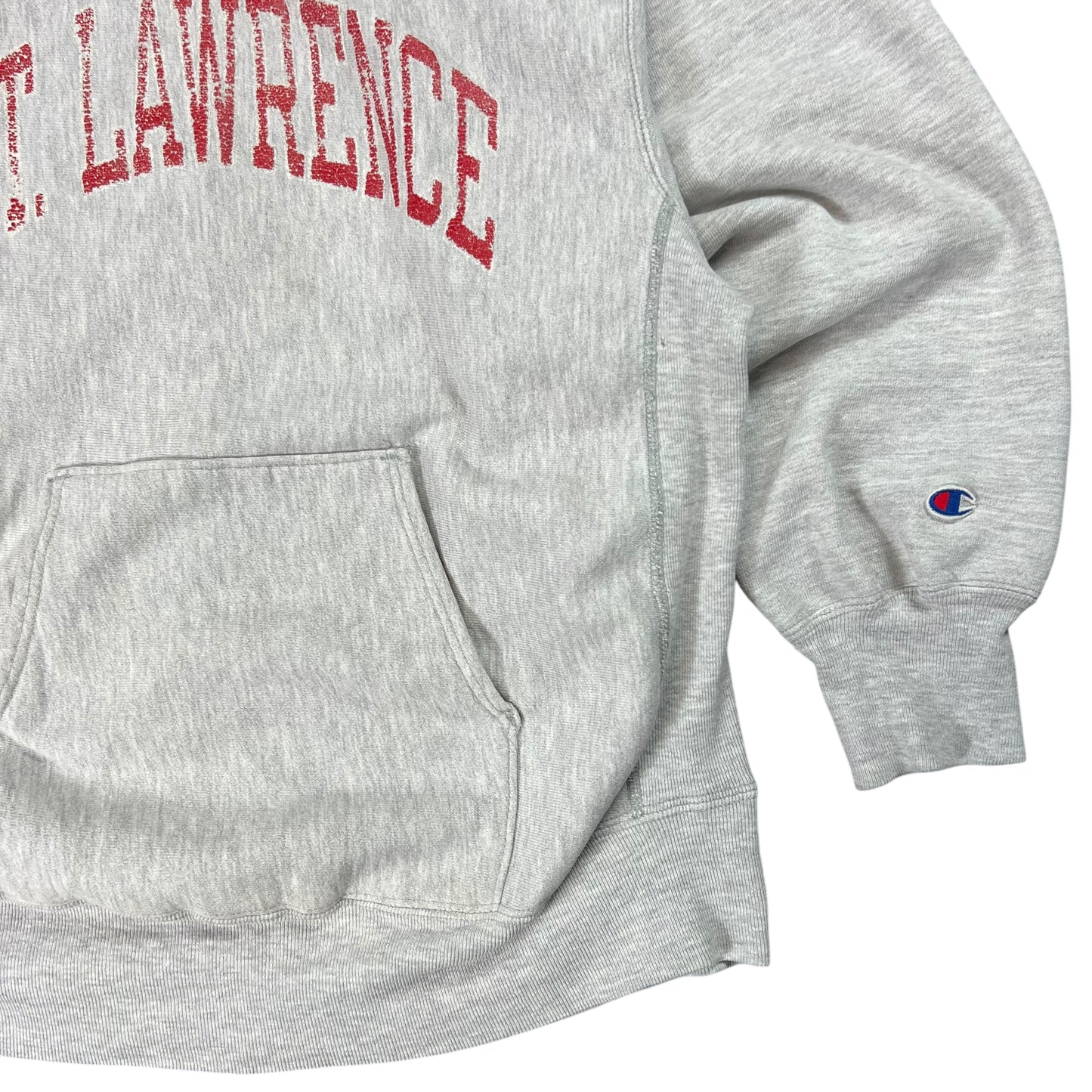 Vintage 1980s Champion Reverse Weave Warmup St. Lawrence hoodie (L)