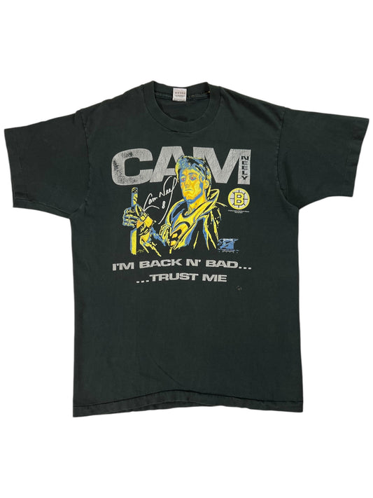Vintage 90s Boston Bruins Cam Neely tee (L)