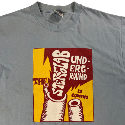 Vintage 90s The Sterolab Underground is coming band tee (L)