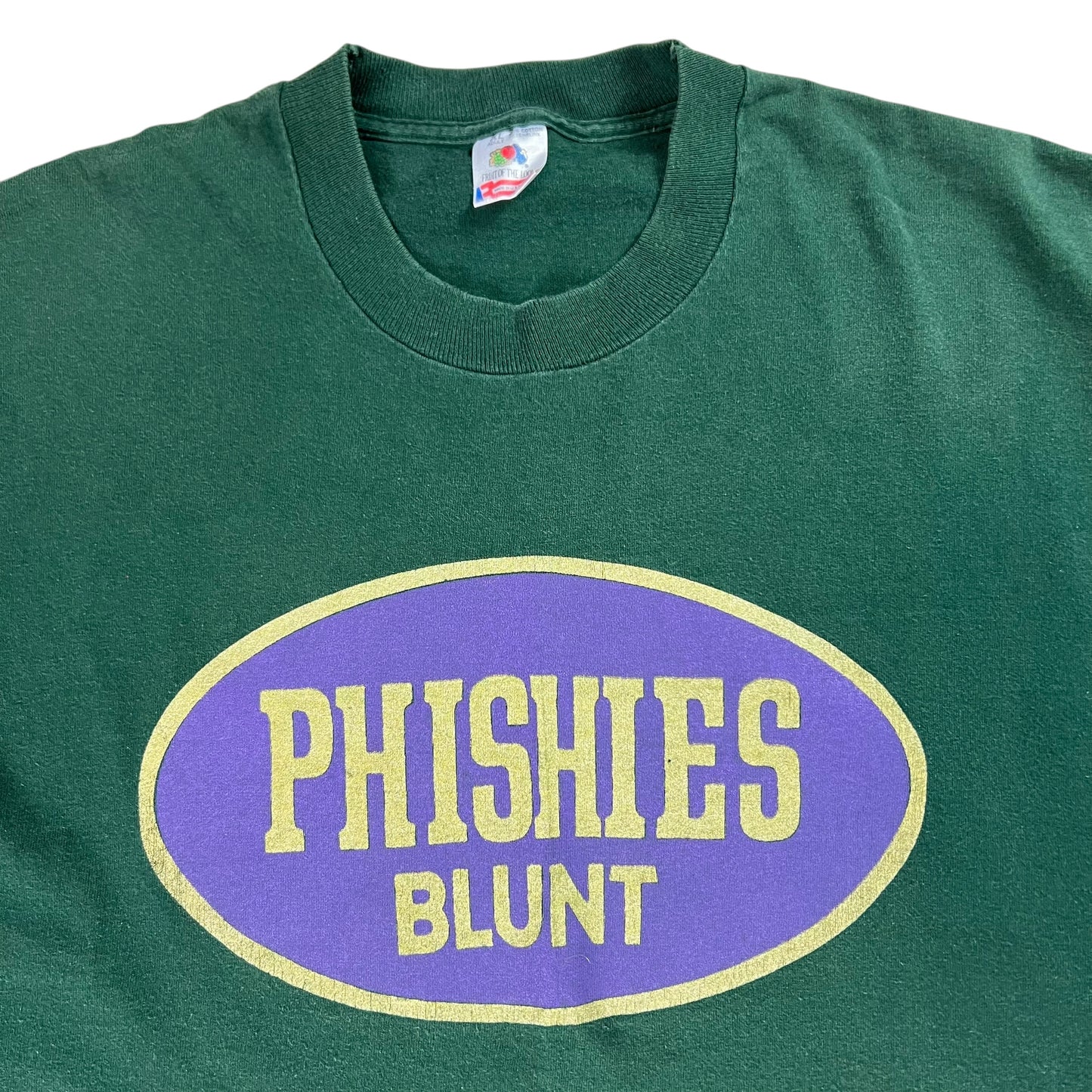 Vintage 90s Phishies Blunt Phish parody band tee (XL)