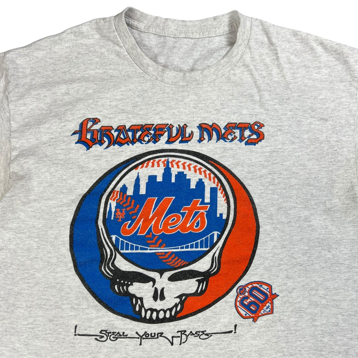 2022 Grateful Dead Steal your Face New York Mets tee (L)