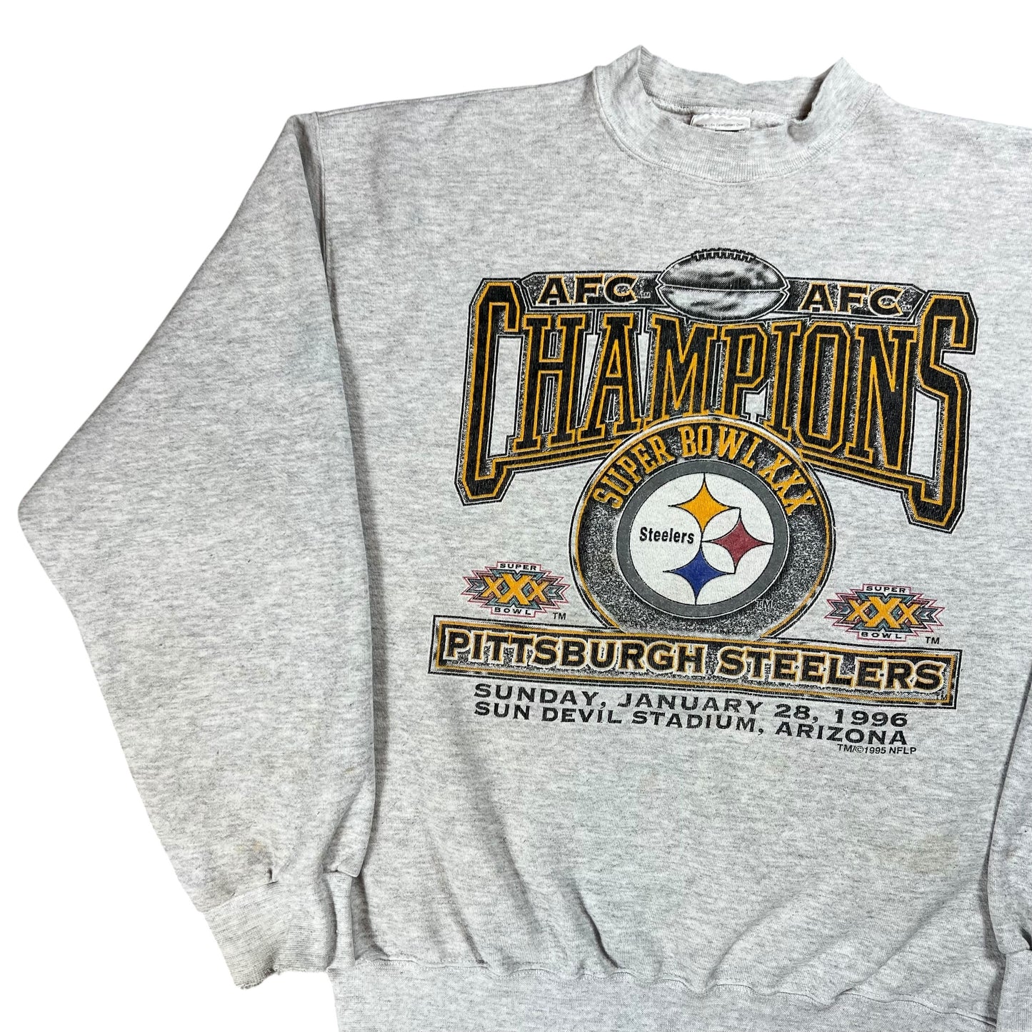 Vintage 1996 Pittsburgh Steelers Super Bowl XXX crewneck (XL)