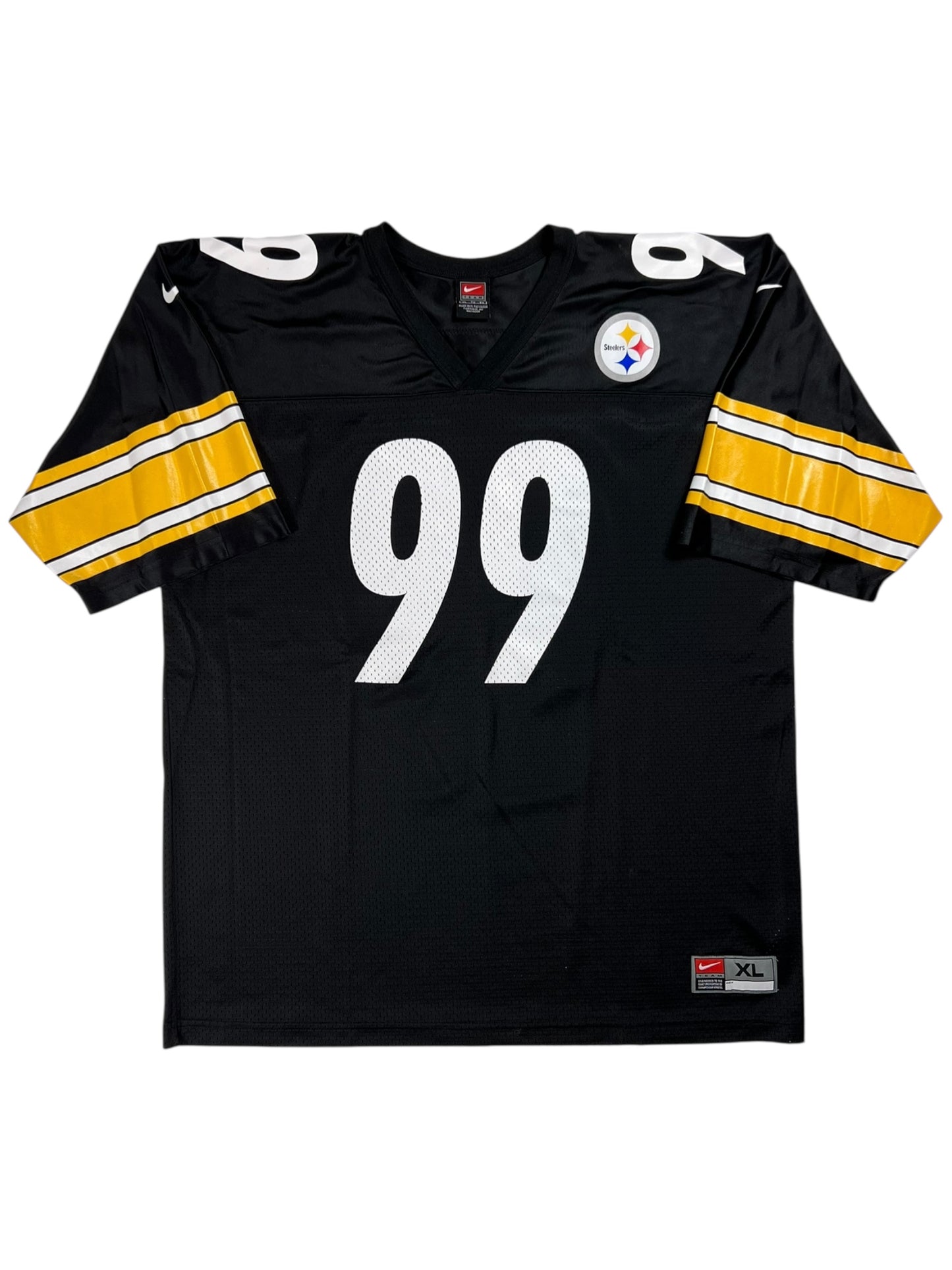 Vintage 90s Nike Pittsburgh Steelers Levon Kirkland NFL jersey (XL)