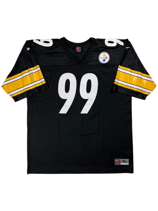 Vintage 90s Nike Pittsburgh Steelers Levon Kirkland NFL jersey (XL)