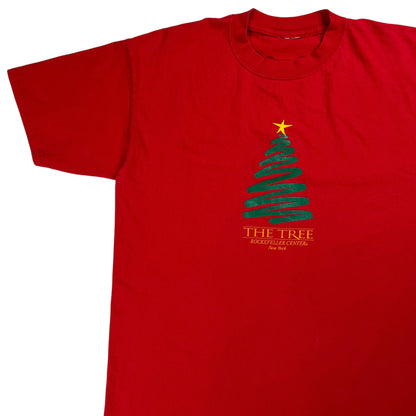 Vintage 90s The Tree Rockefeller Center New York City tee (L)