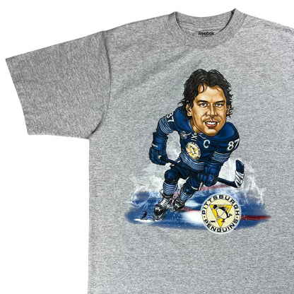 2011 Pittsburgh Penguins Sidney Crosby Winter Classic Caricature tee (M)