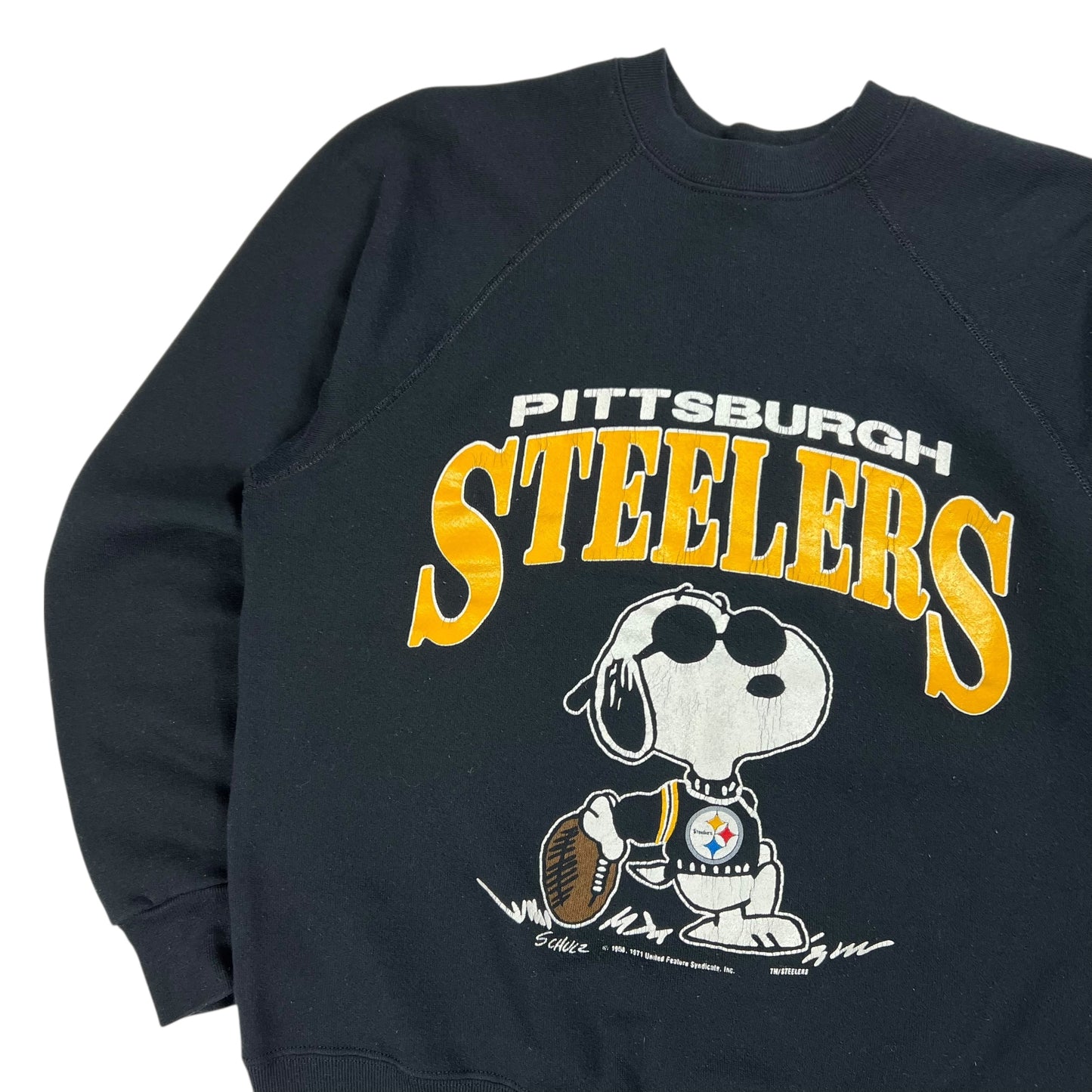 Vintage 80s Pittsburgh Steelers Snoopy crewneck (M)