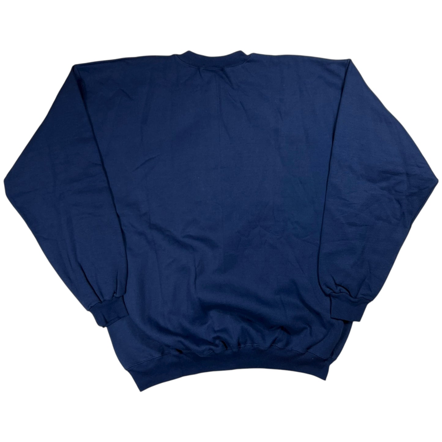 Vintage Y2K Hanes navy blank crewneck (L)