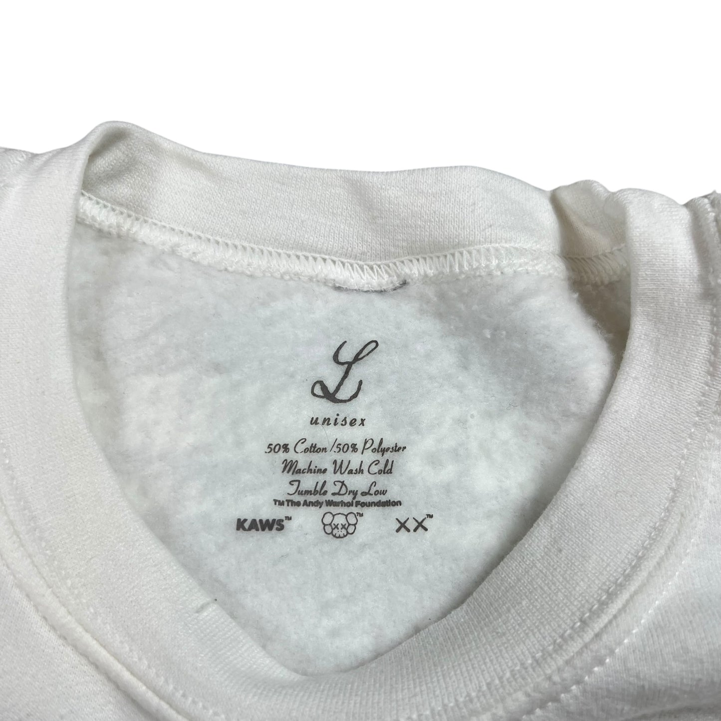 2024 Kaws + Warhol The Andy Warhol Museum rare crewneck (L)