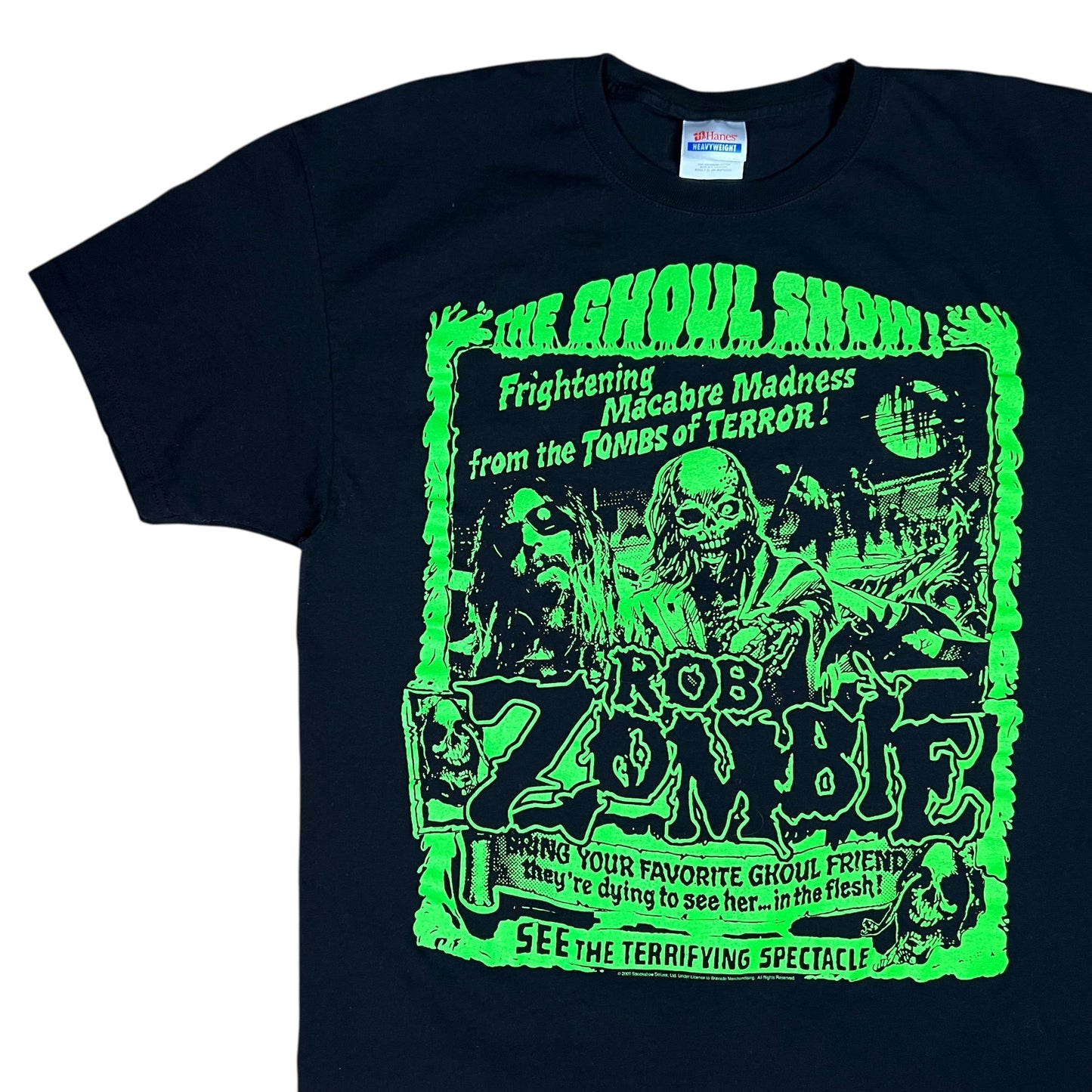 2009 Hanes Rob Zombie The Ghoul Show band tee (L)