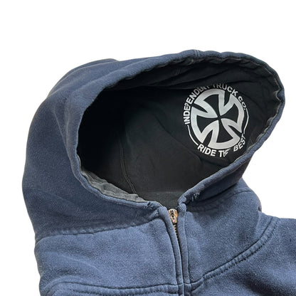 Vintage Y2K Independent Truck Company faded skate hoodie (L)