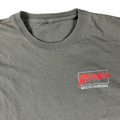 Vintage Y2K Redneck Multi Tasking tee (L)