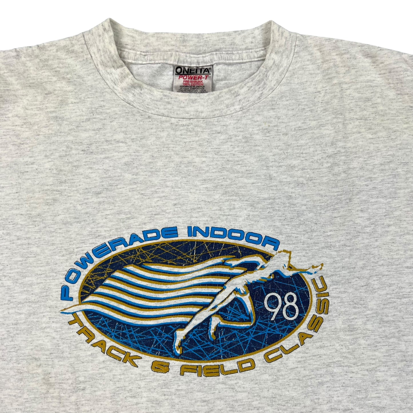 Vintage 1998 Powerade Indoor Track & Field Classic tee (XL)