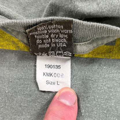 Vintage 90s Calvin Klein Khakis faded tee (XL)