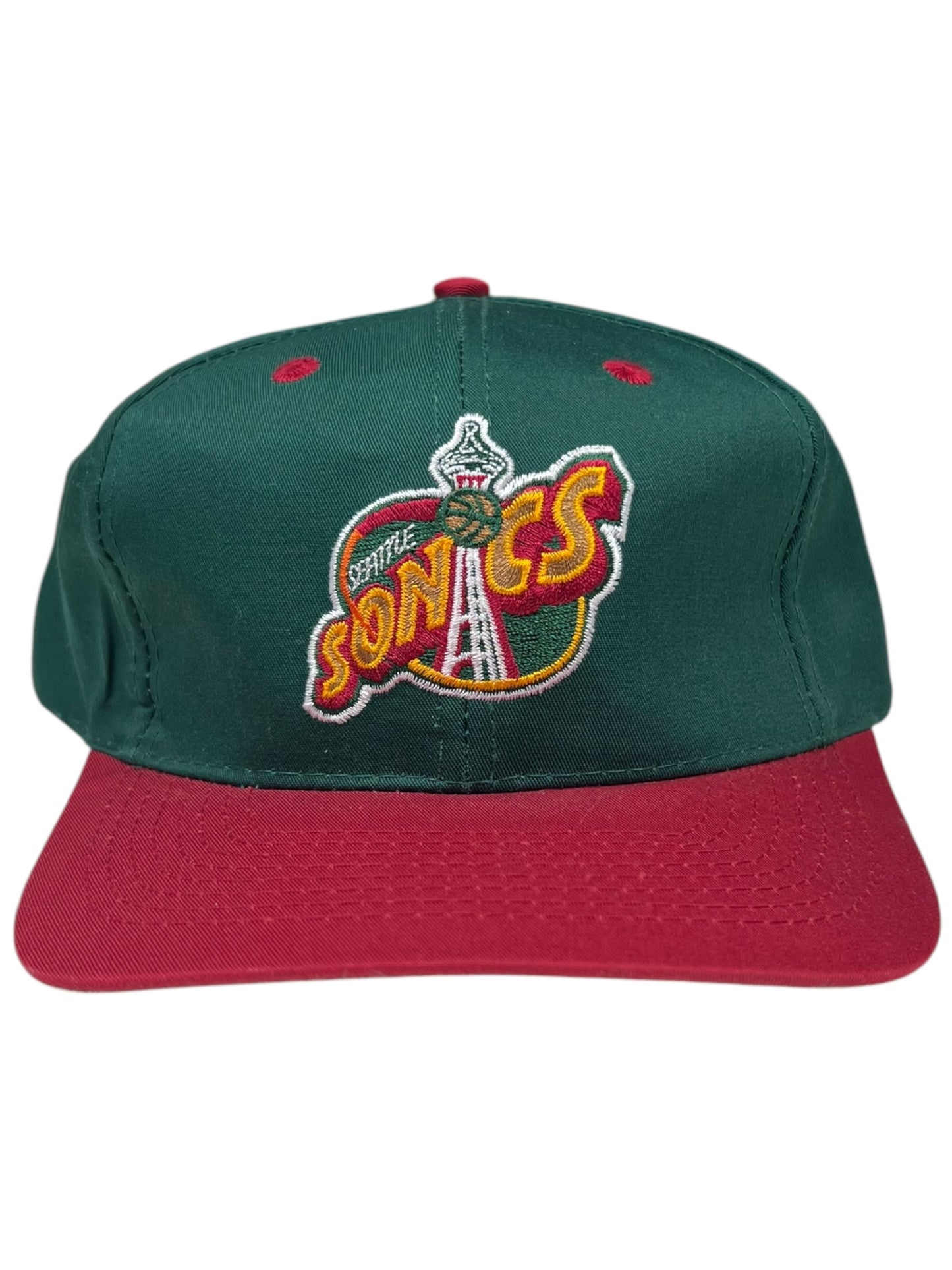 Vintage 90s Logo 7 Seattle Super Sonics NBA SnapBack