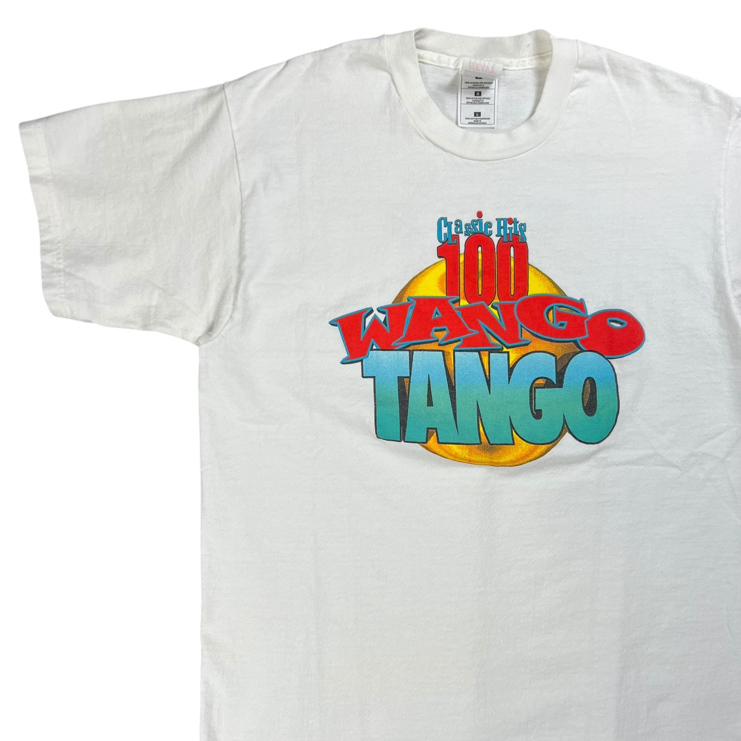 Vintage 2000 Classic Hits 100 Wango Tango band tee (M)