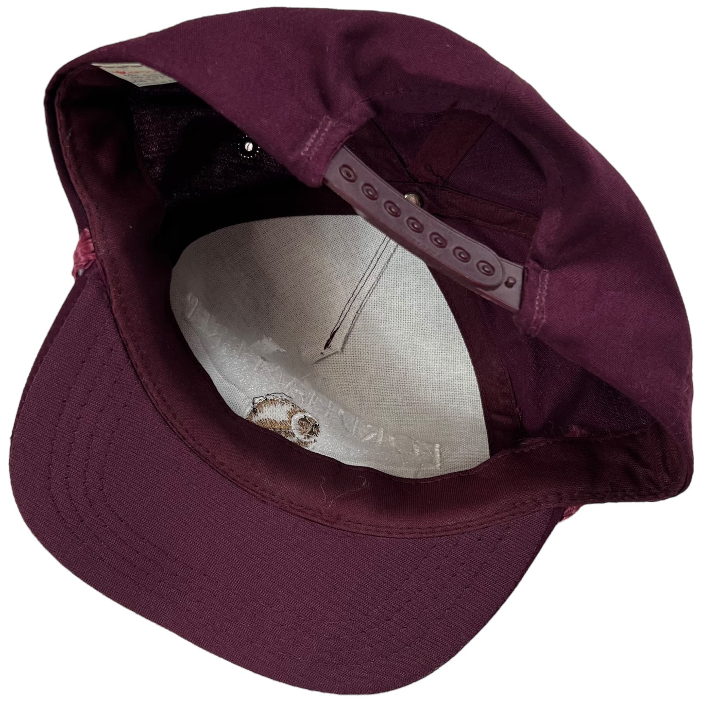 Vintage 90s Fordham Prep 1954 Undefeated Football Season SnapBack