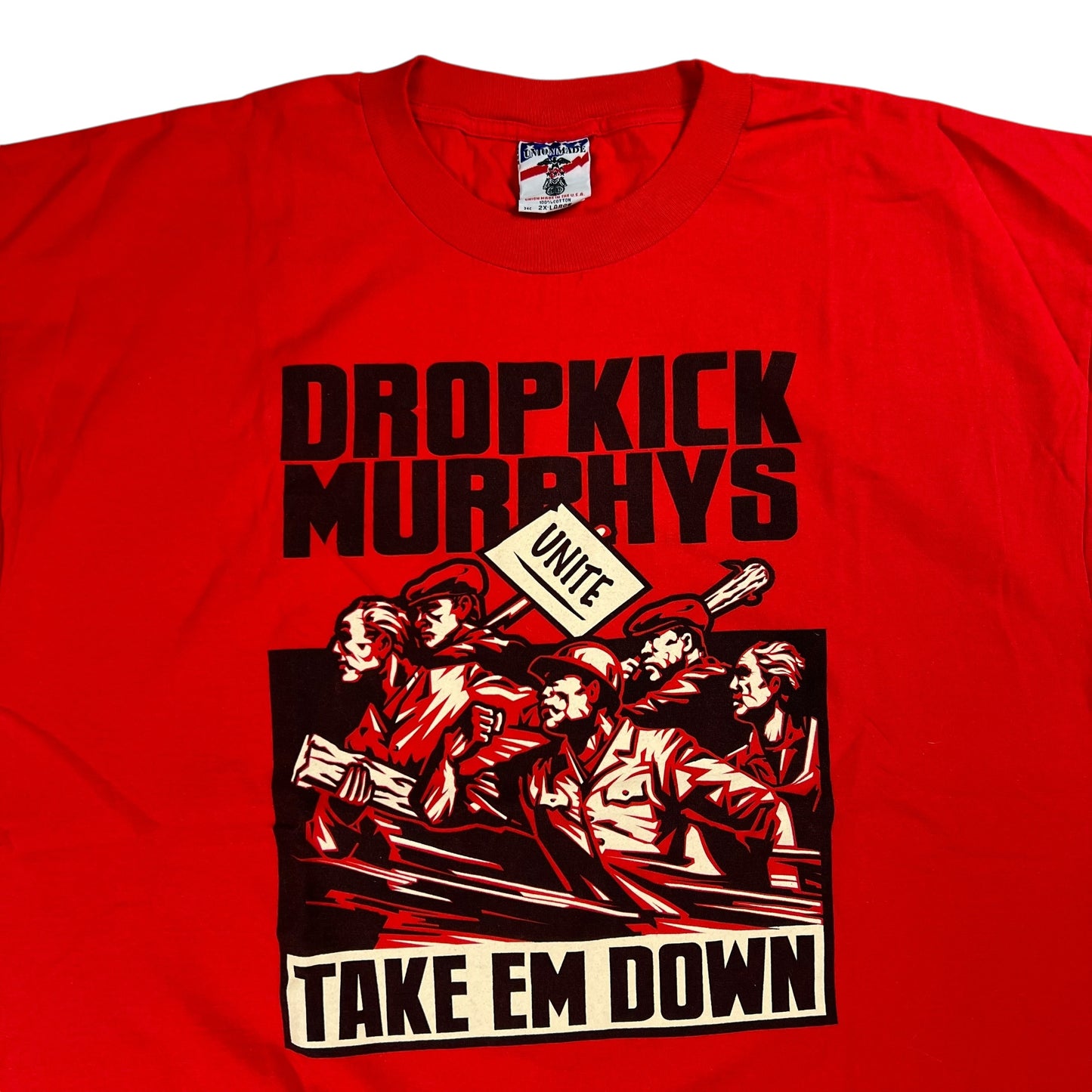 Vintage Y2K Dropkick Murphy’s Irish Punk band UNITE tee (XXL)