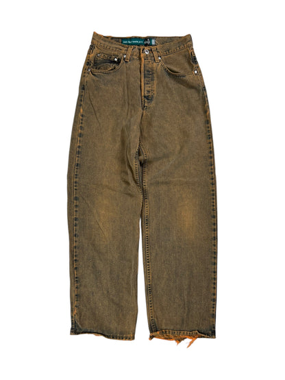 Vintage Y2K Levi’s Silver Tab overdye women’s baggy denim jeans (27x30)