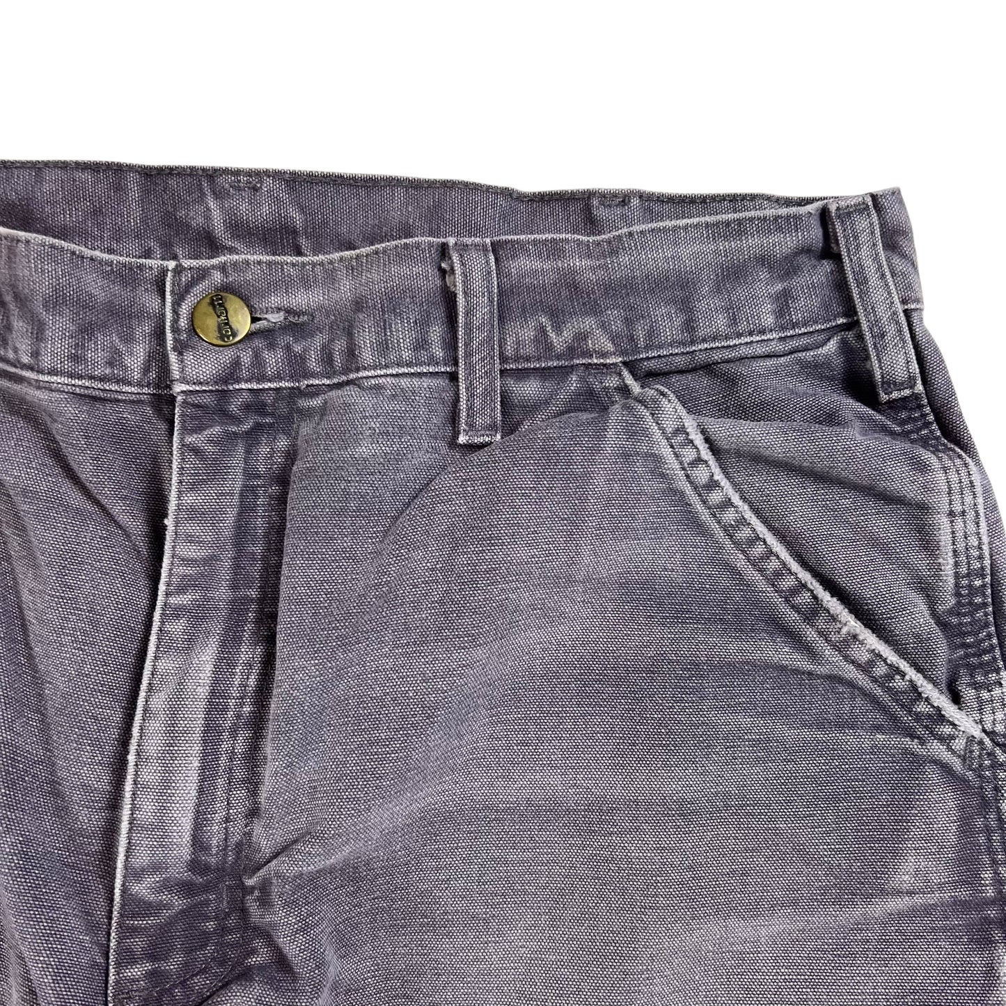 Vintage 90s Carhartt faded distressed work pants (34x30)