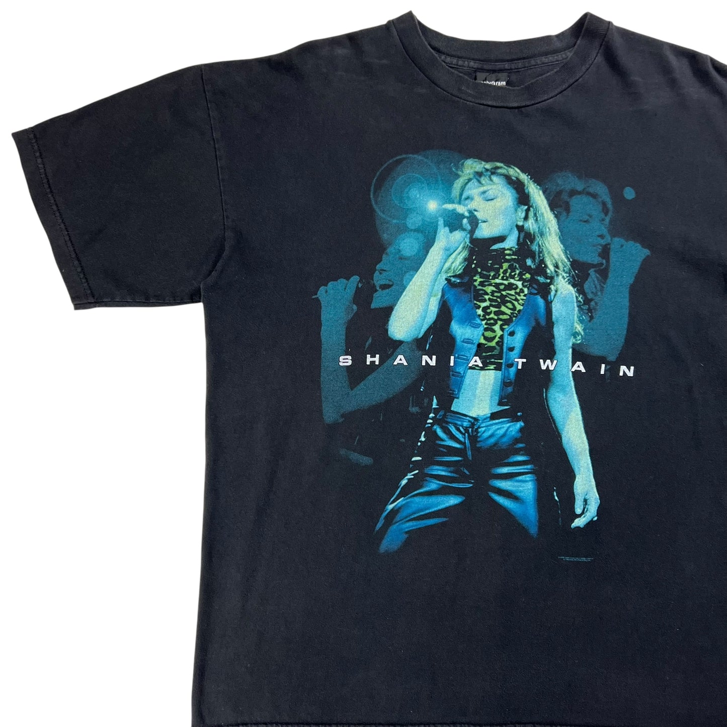 Vintage 90s Polygram Shania Twain country music tour tee (L)