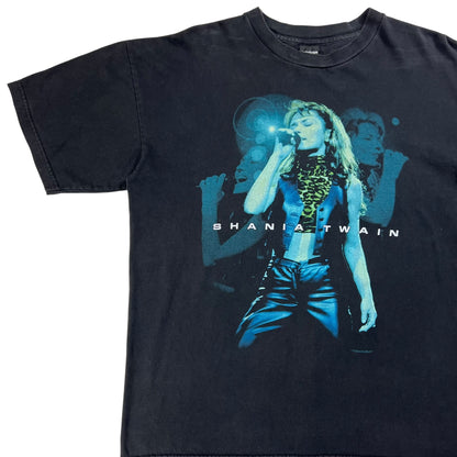 Vintage 90s Polygram Shania Twain country music tour tee (L)