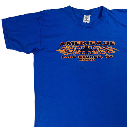 Vintage 2000 Americade Lake George biker rally tee (XL)