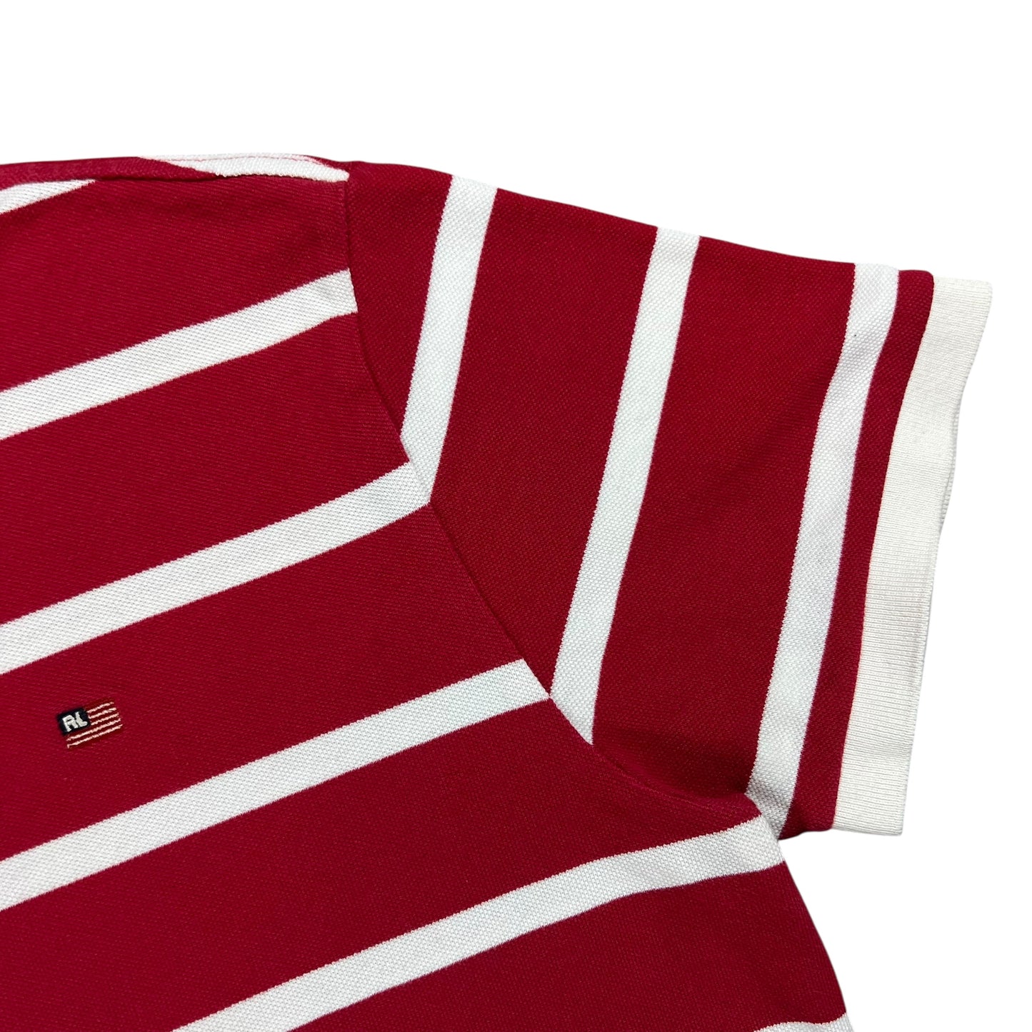 Vintage Y2K Polo Ralph Lauren Jeans Co. mini flag polo shirt (L)