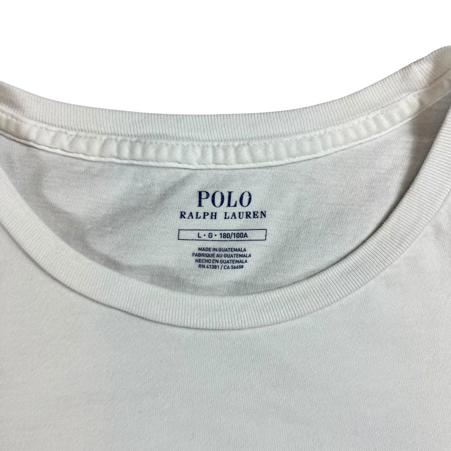 Y2K Polo Ralph Lauren Polo Bear basketball tee (L)