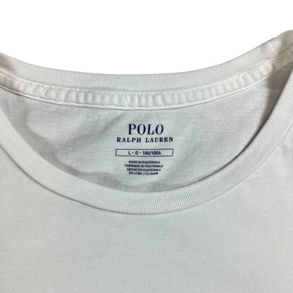 Y2K Polo Ralph Lauren Polo Bear basketball tee (L)
