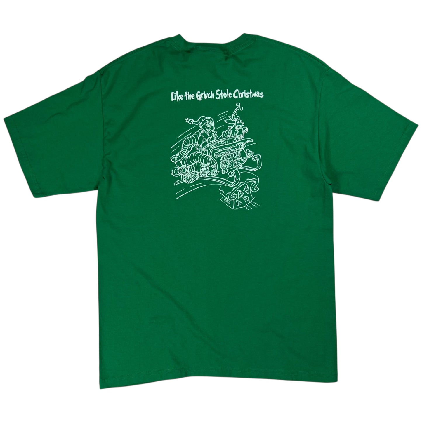 Vintage Y2K Drugs Can Steal Your Life… Like the Grinch Stole Christmas tee (S)