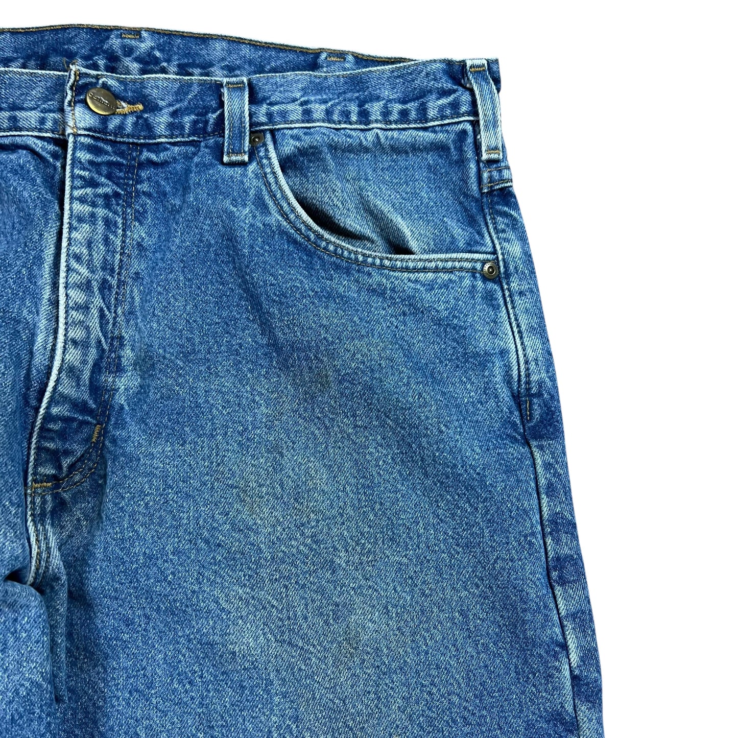 Vintage Y2K Carhartt blanket lined denim jeans (36x30)