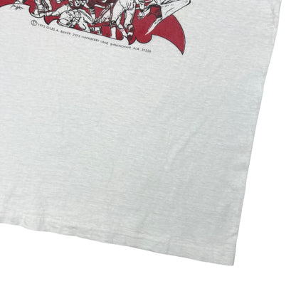 Vintage 1975 University of Alabama Football Crimson Tide Bear Bryant tee (M)