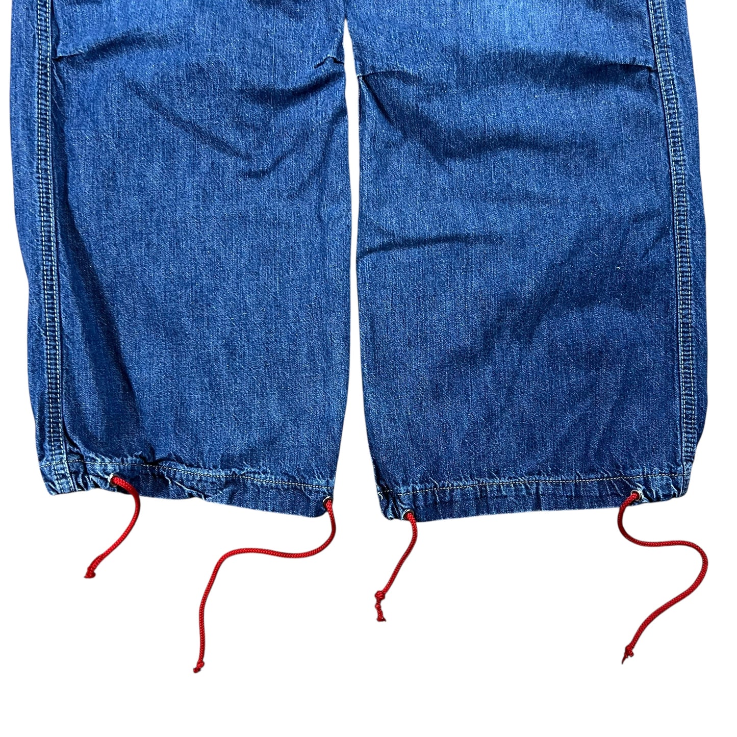 Vintage Y2K KIKGIRL KIKWEAR Baggy women’s denim cargo jeans (L)